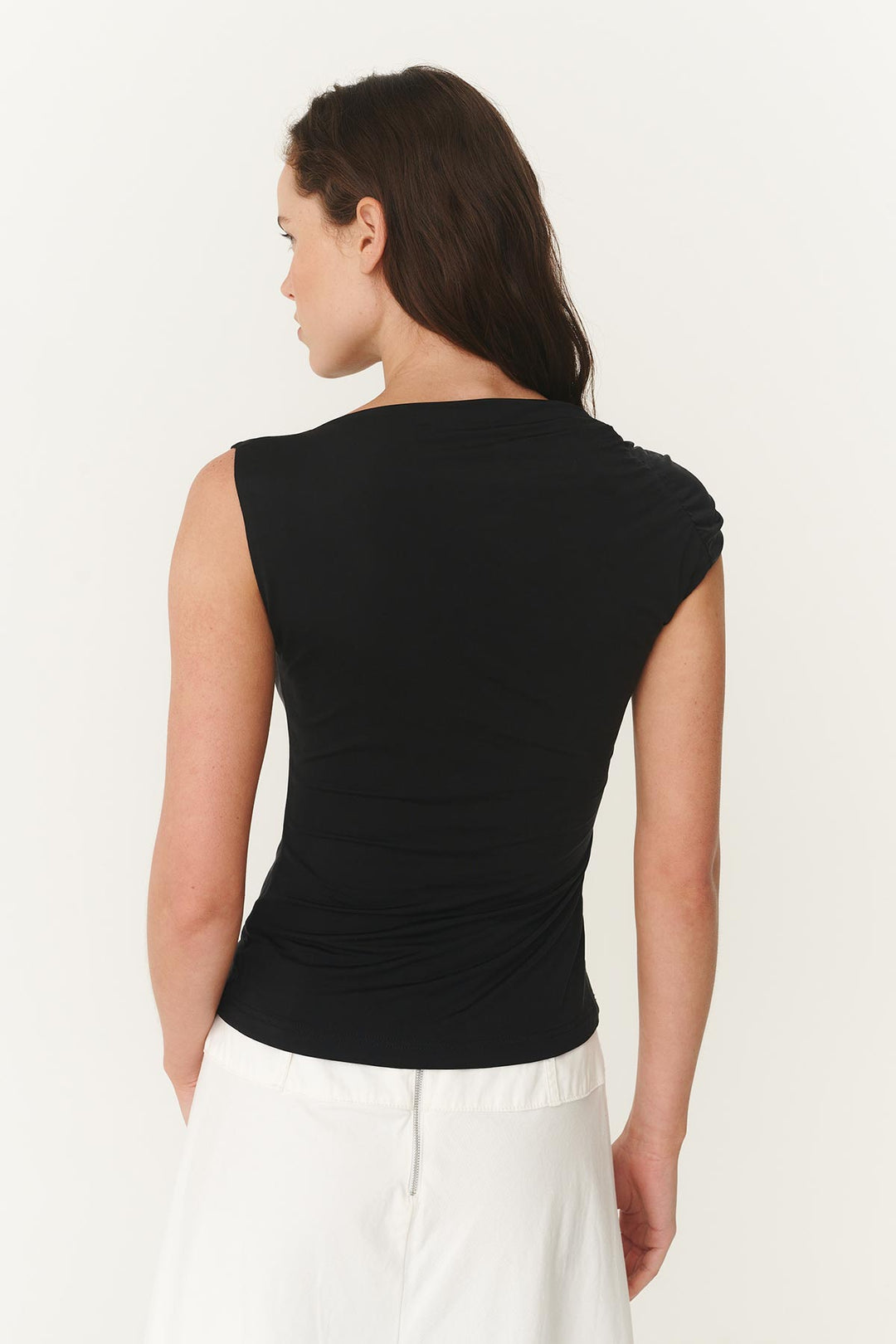 Elara Twist Top - Noir