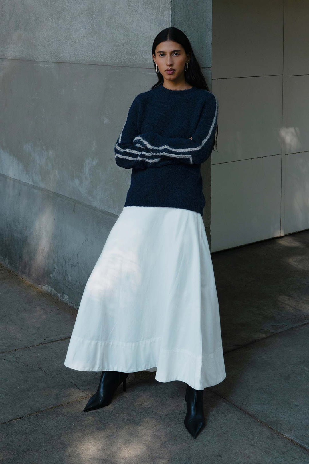 Lana Knit Jumper - Midnight