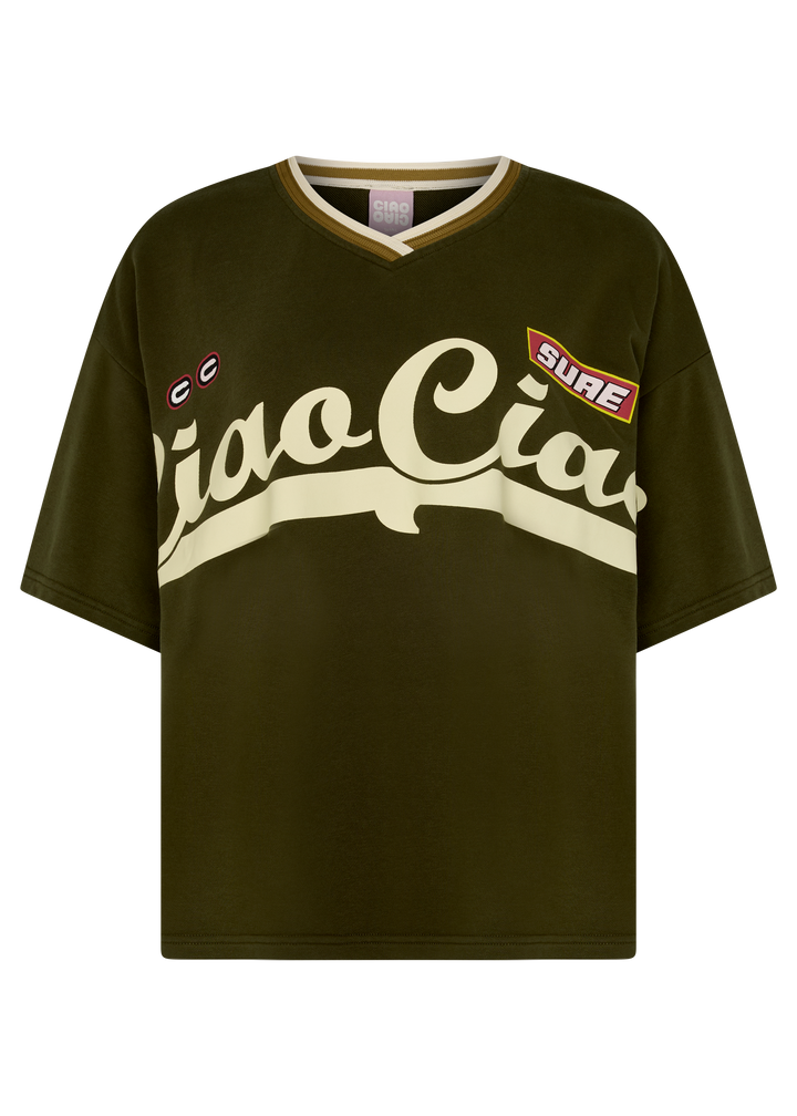 Enzo Ciao Ciao Sport Jersey - Khaki Green