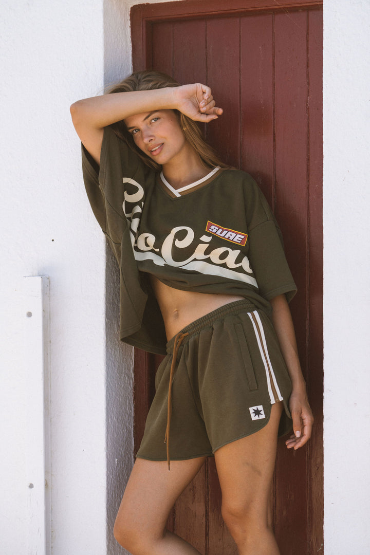 All Sorts Runner - Khaki Green