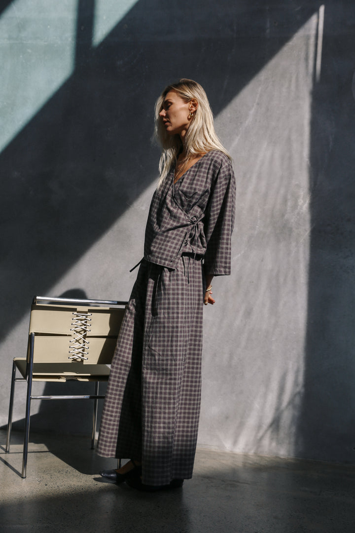 Ivy pant - Maple gingham