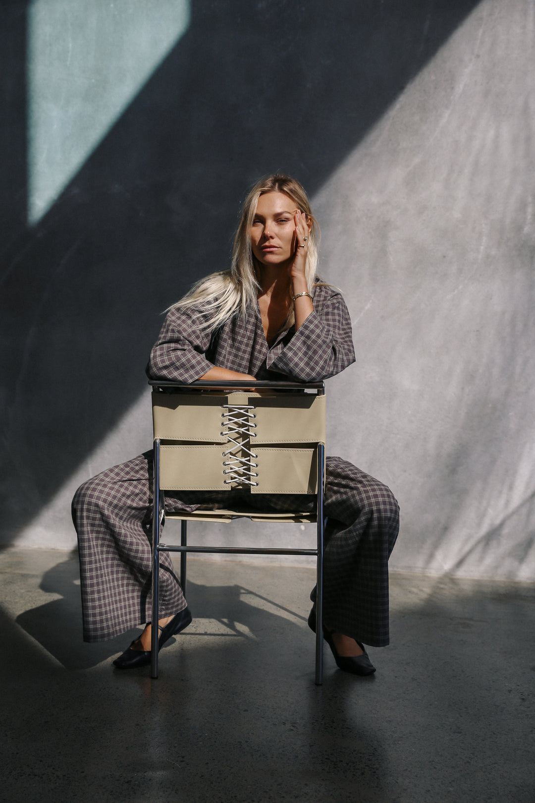 Ivy pant - Maple gingham