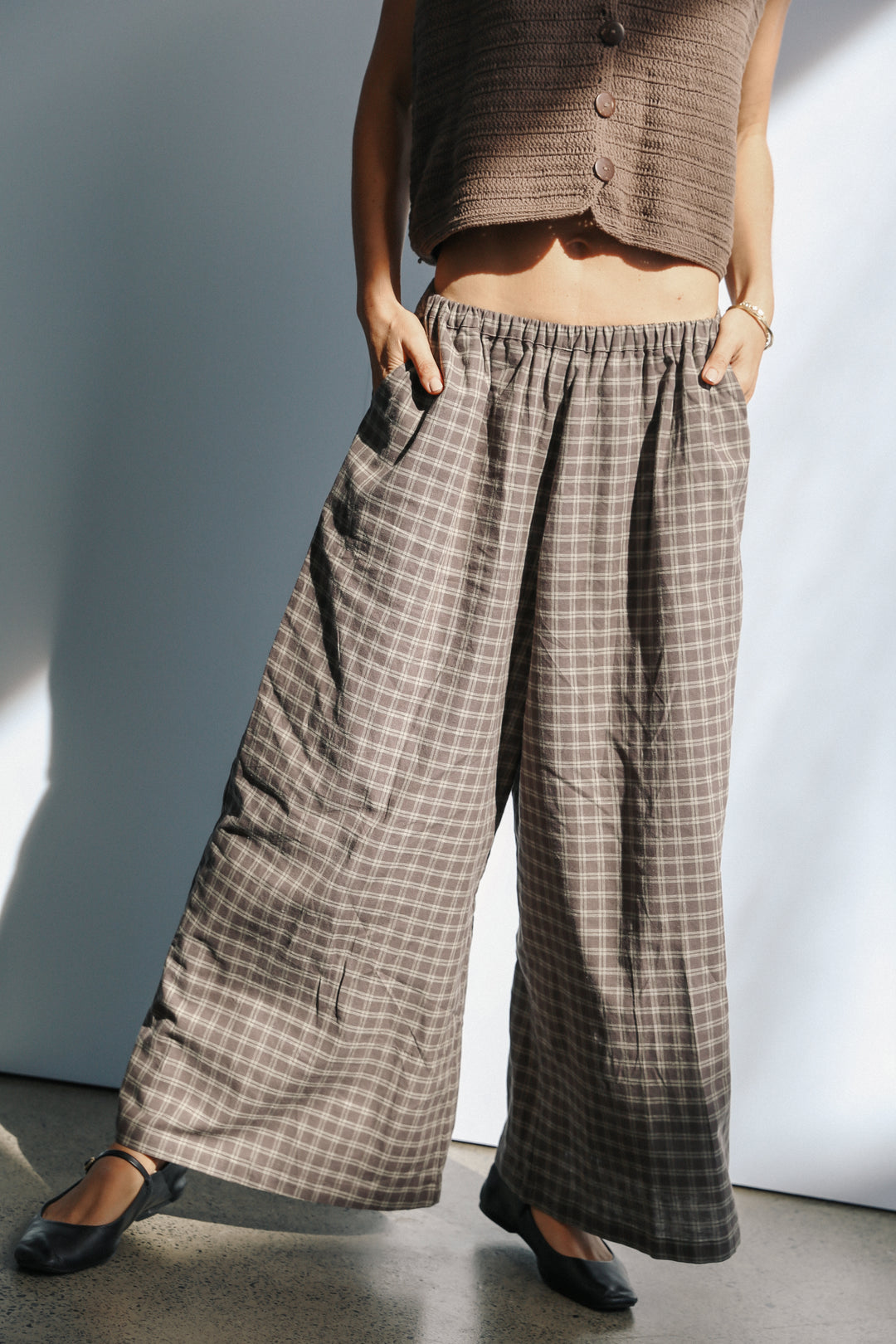 Ivy pant - Maple gingham