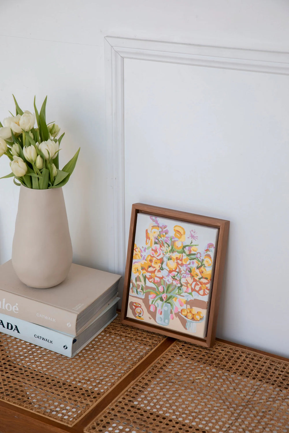 Birthday Flowers Framed Paint By Numbers Kit (Mini)