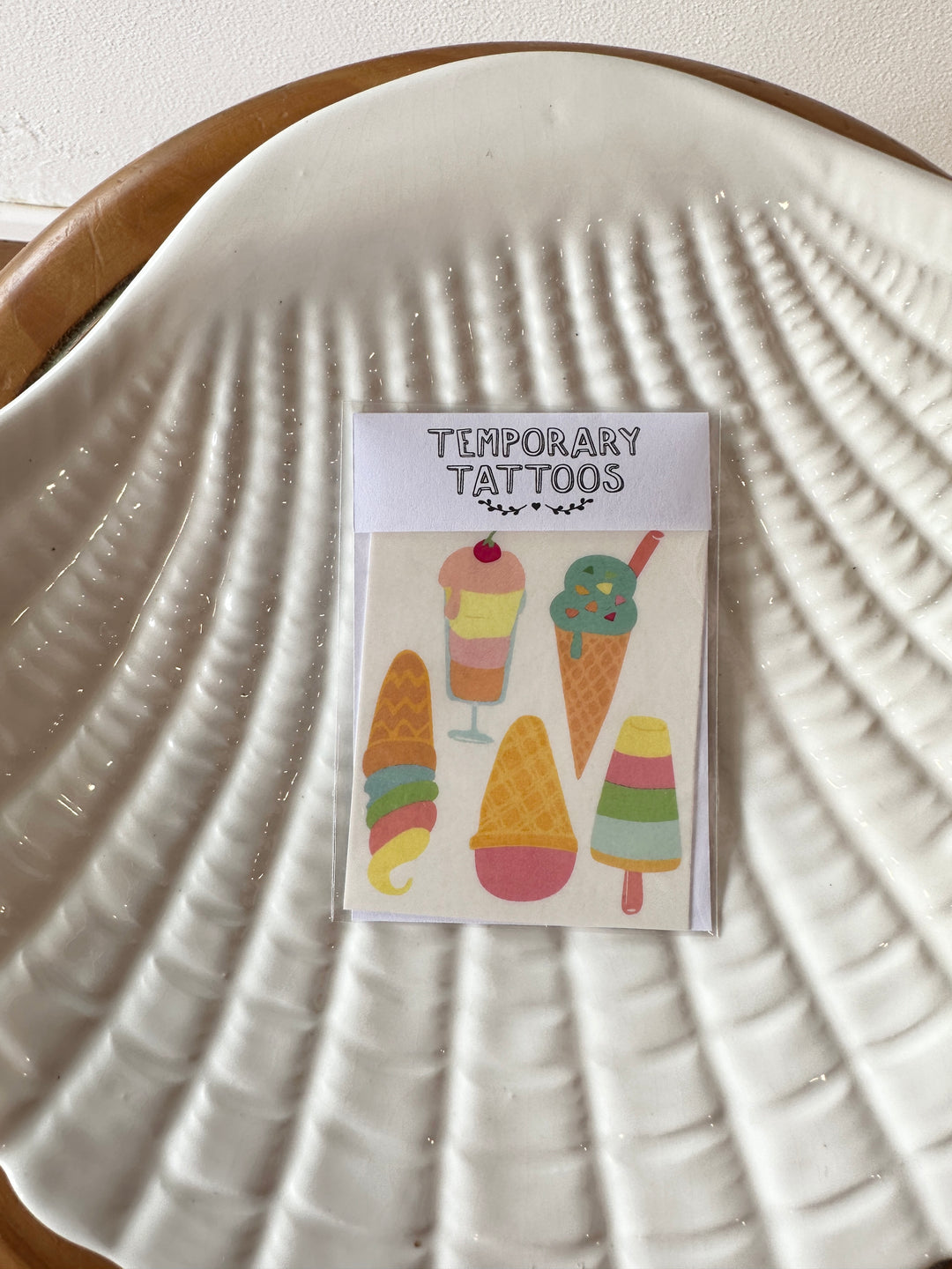 Iceream Temporary Tattoos