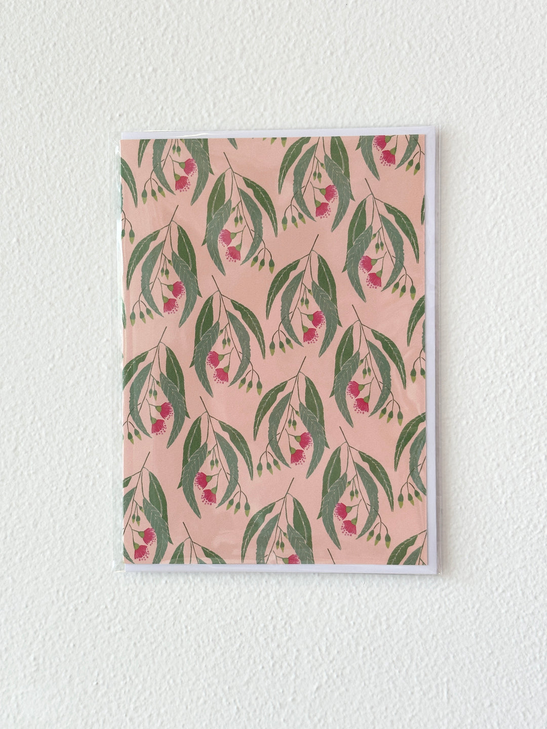 Eucalyptus Pink Card