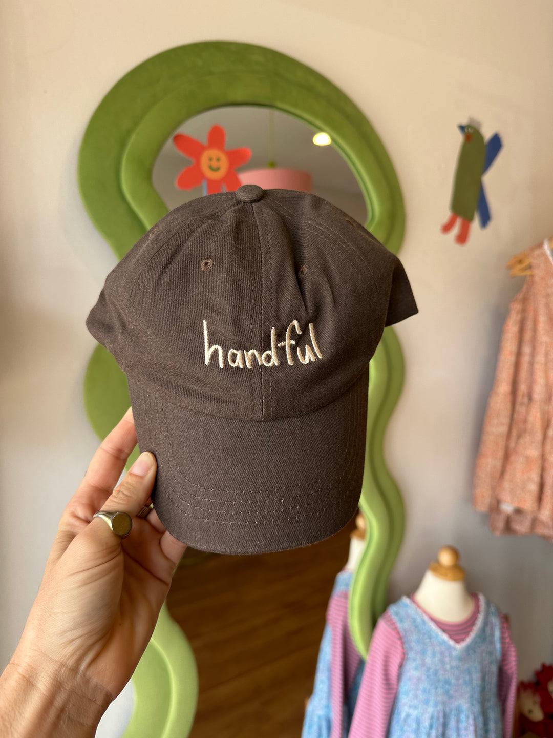 Kids Handful Cap - Brown