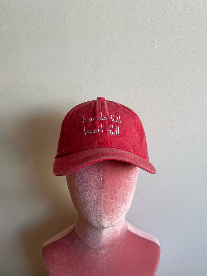 Heart Full Adults Cap - Watermelon