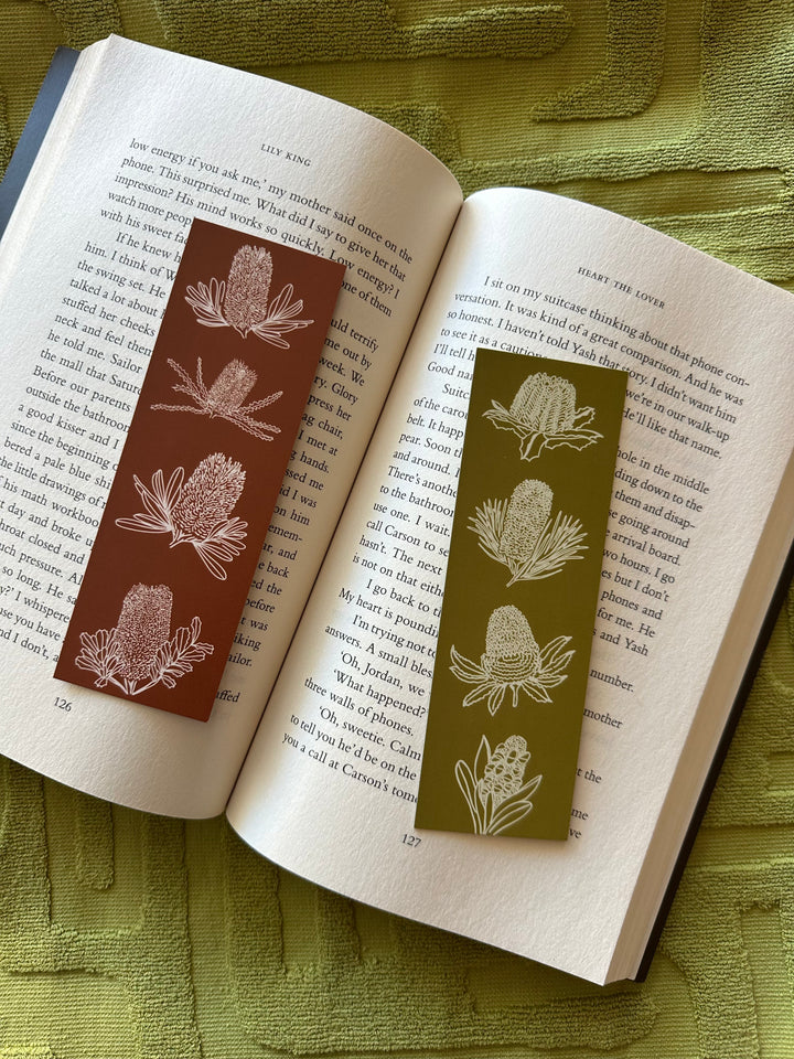 Banksia Bookmark - Bark