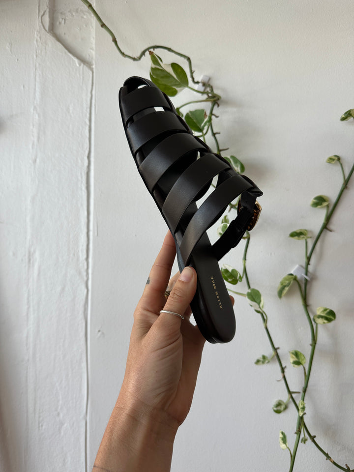 Henrietta - Choc Leather