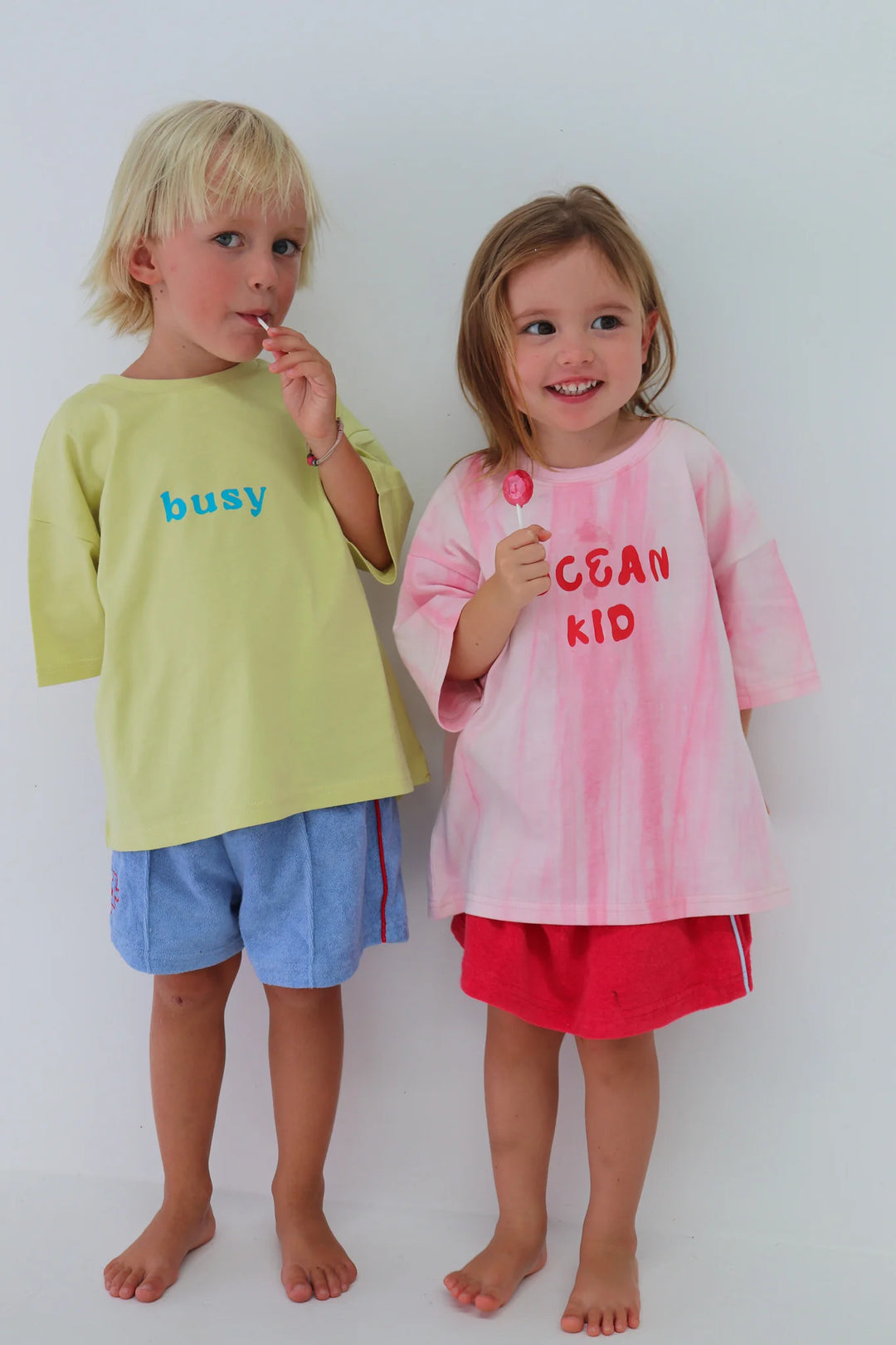 Ocean Wash Tee - Coral Wash