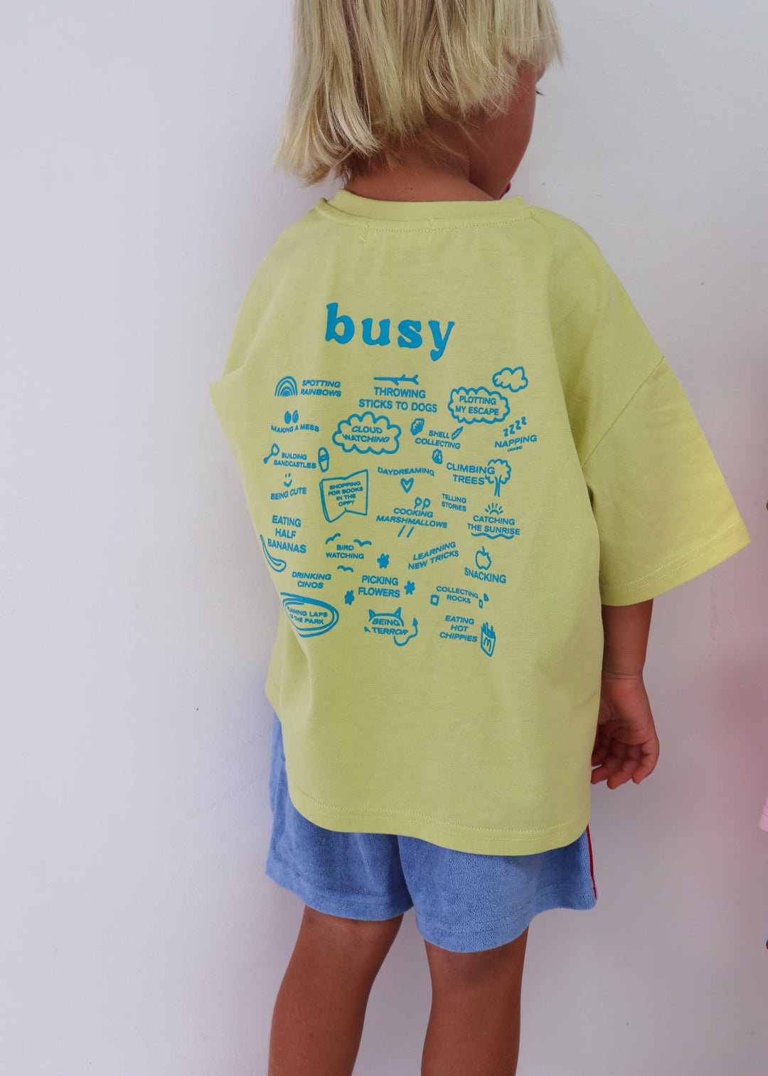Busy Tee - Lime