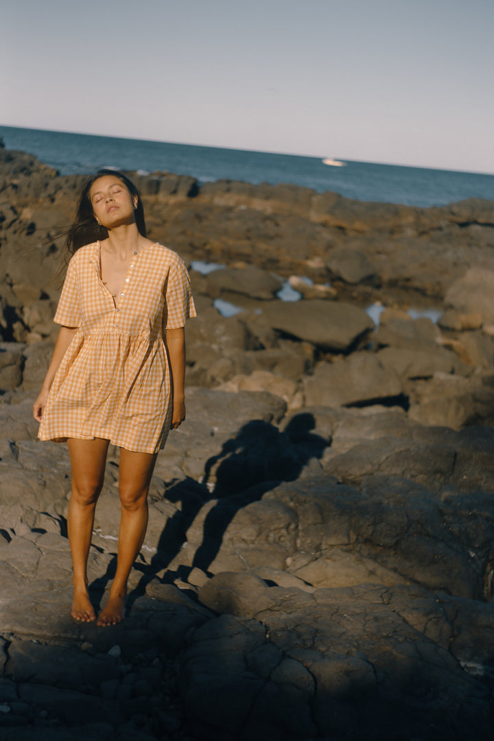 Darcey Dress - Clementine Gingham