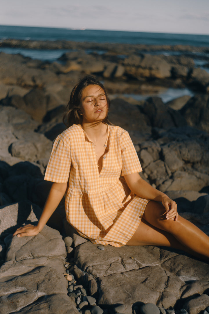 Darcey Dress - Clementine Gingham