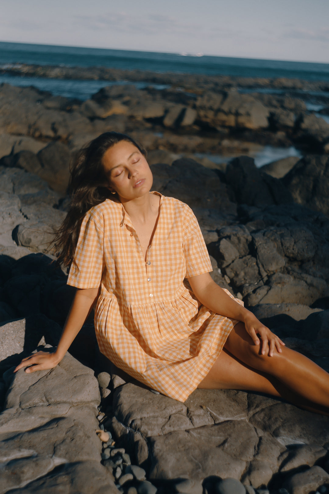 Darcey Dress - Clementine Gingham