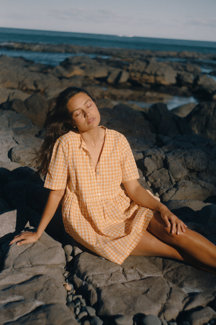 Darcey Dress - Clementine Gingham