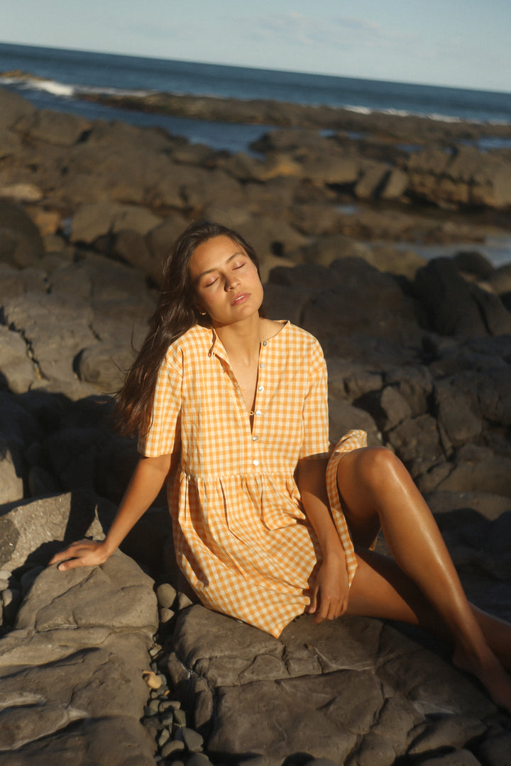 Darcey Dress - Clementine Gingham