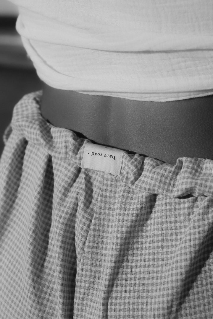 Ivy Pant - Dusty Rose Check