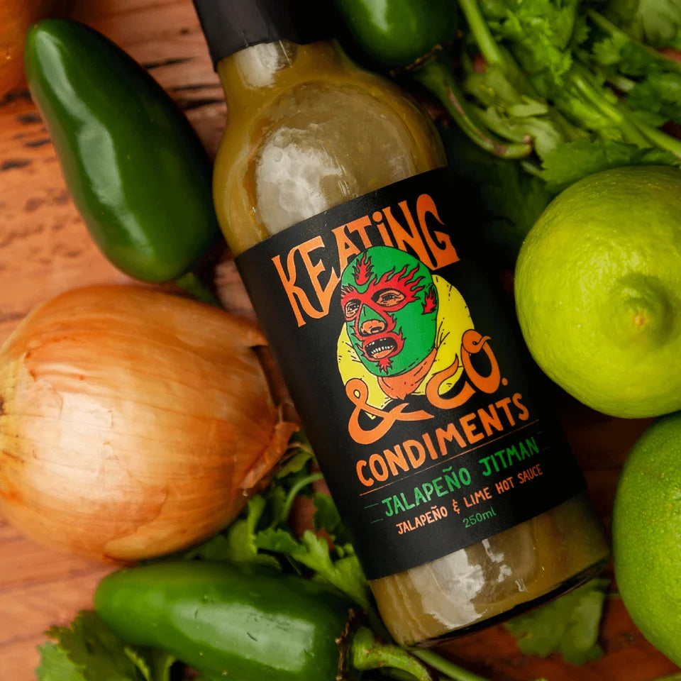 Jalapeño Jitman – Mild Jalapeño & Lime Hot Sauce