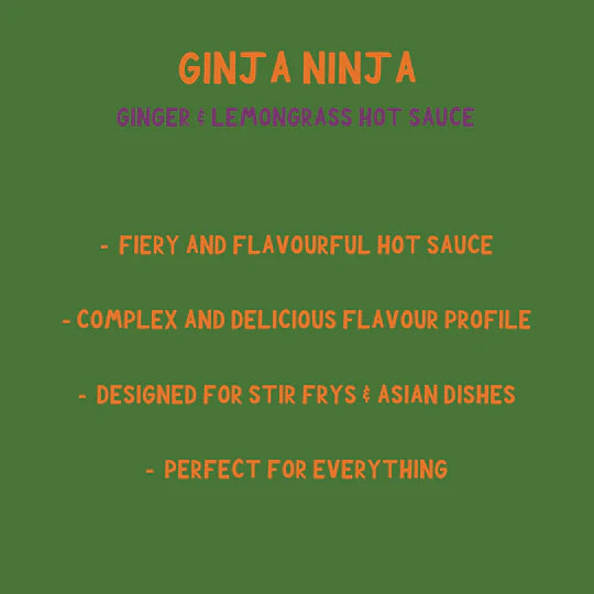 Ginja Ninja - Ginger & Lemongrass Hot Sauce