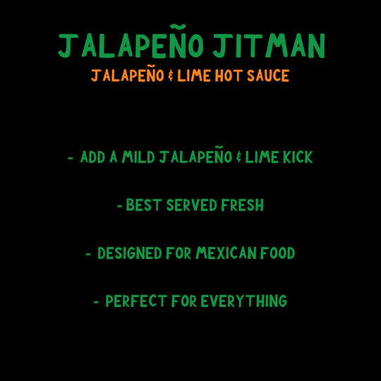 Jalapeno Jitman - Jalapeno & Lime Hot Sauce
