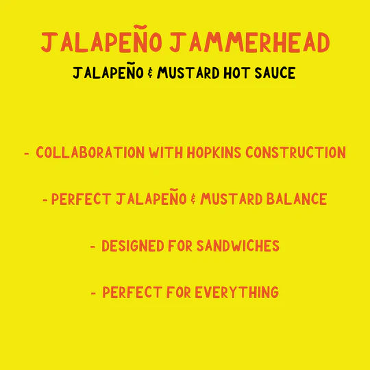 Jalapeño Jammerhead - Jalapeno & Mustard Hot Sauce