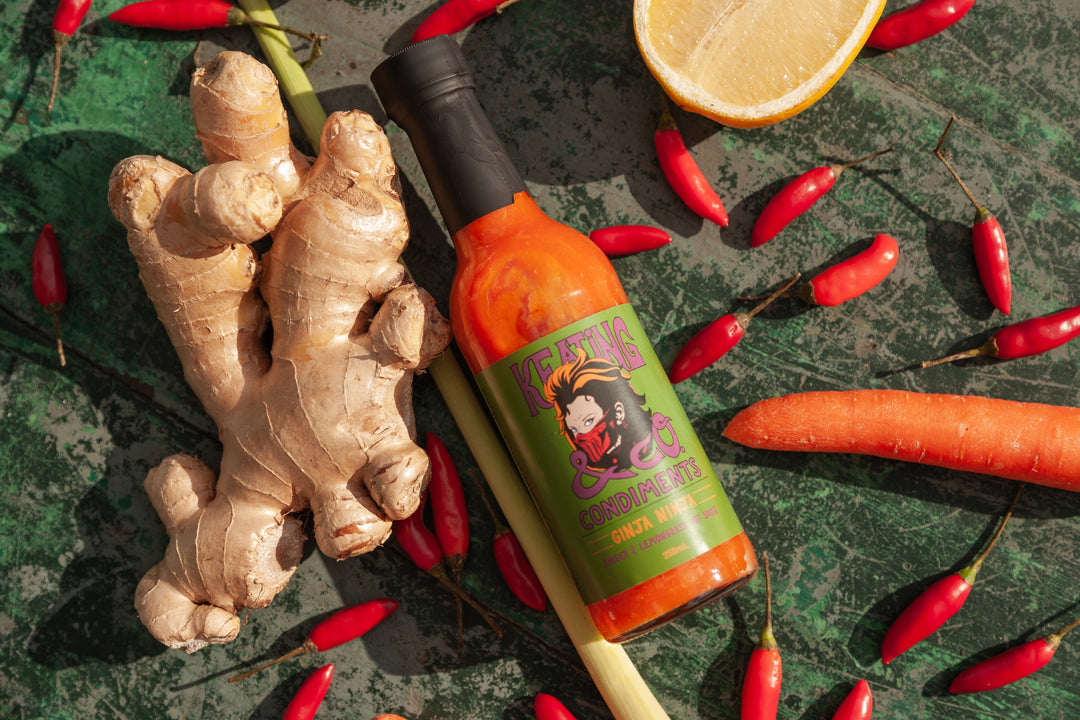 Ginja Ninja - Ginger & Lemongrass Hot Sauce