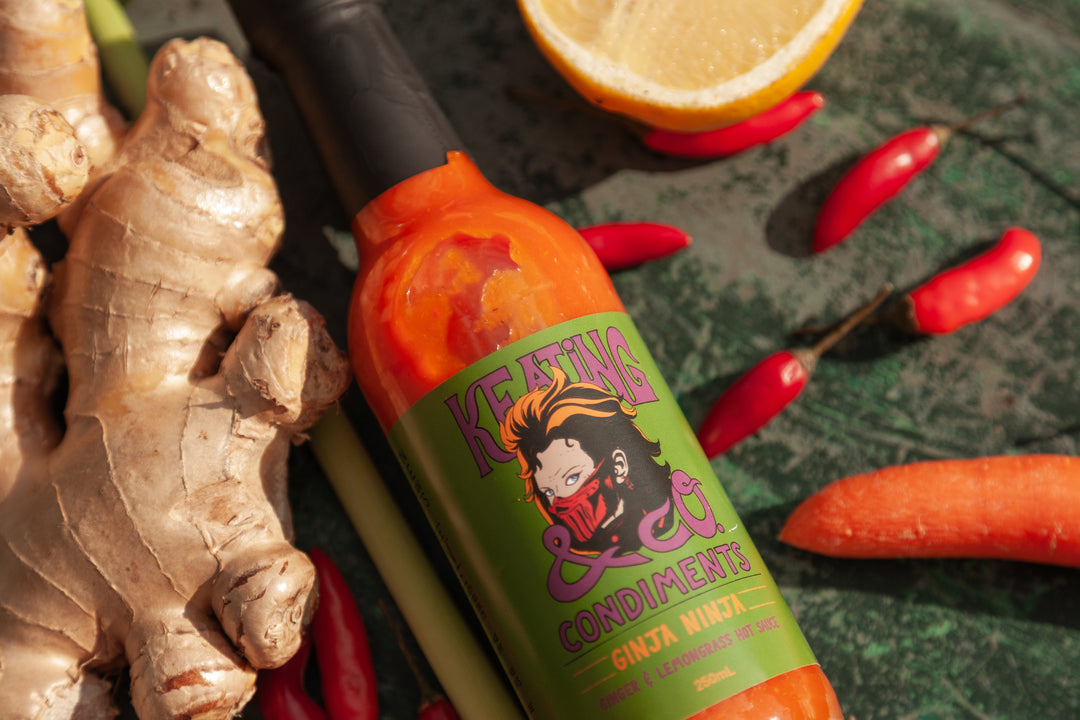 Ginja Ninja - Ginger & Lemongrass Hot Sauce