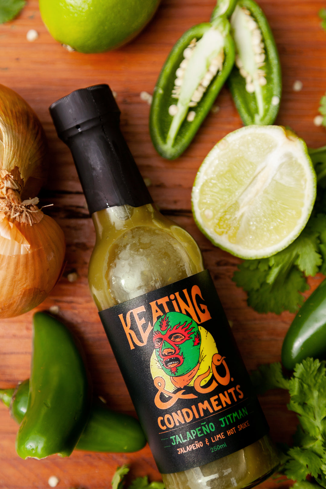 Jalapeno Jitman - Jalapeno & Lime Hot Sauce