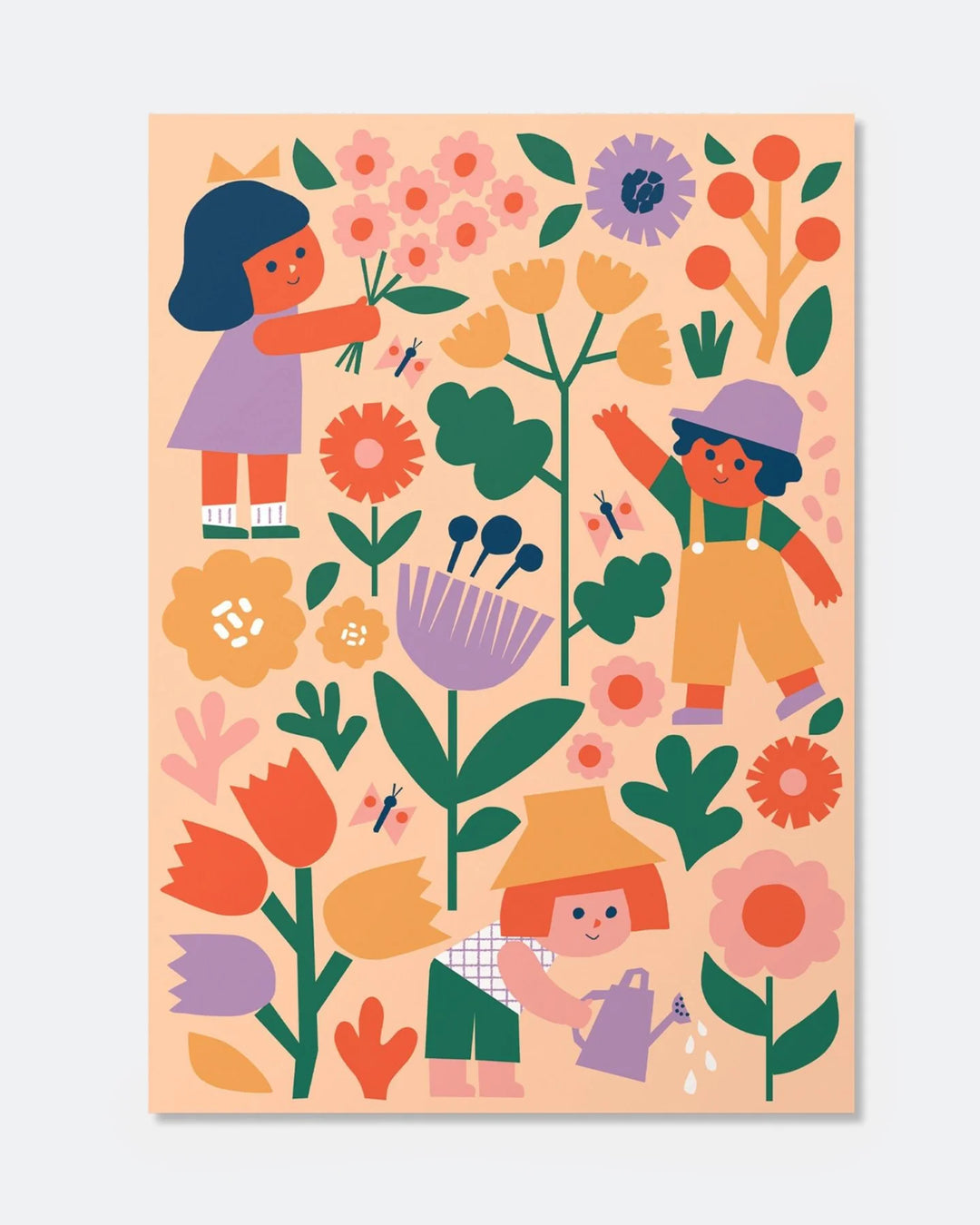 Kids Paint By Numbers - Flower Patch