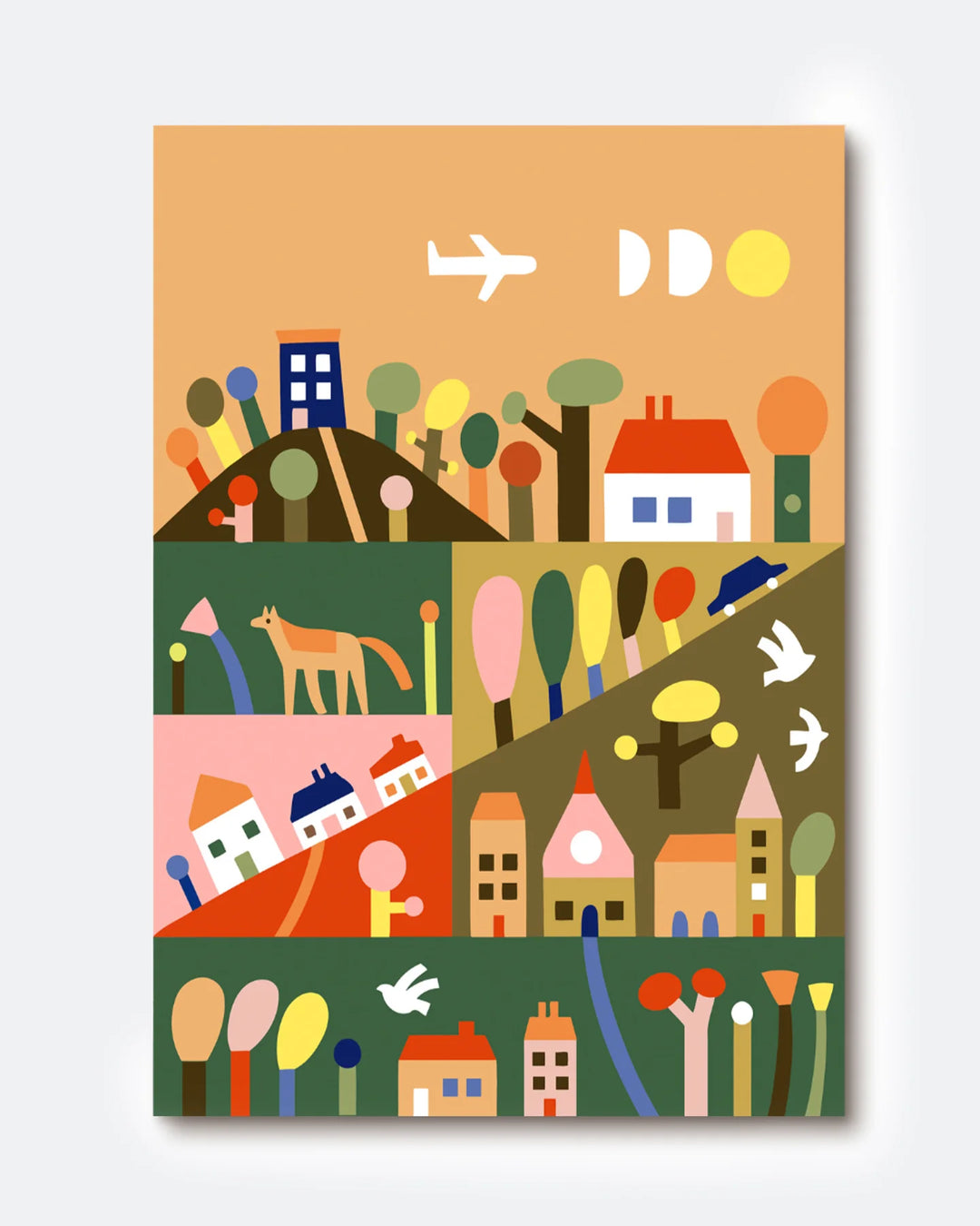 Kids Paint By Numbers - Outside the City