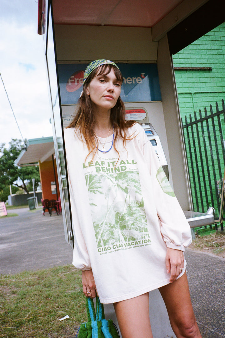 Leaf It All Haven LS Tee