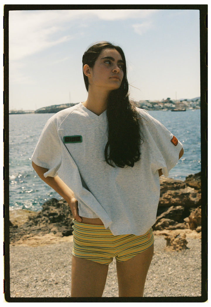 Wiley Raglan Crop Tee
