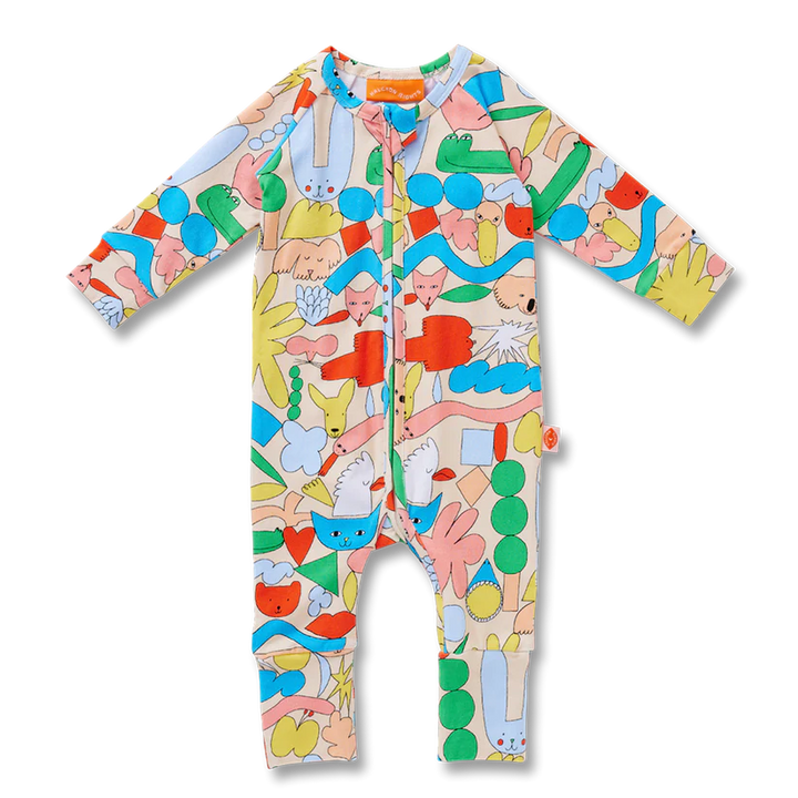 Little Billabong Long Sleeve Romper