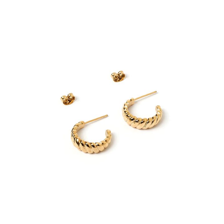 Lulu Gold Hoop Earrings