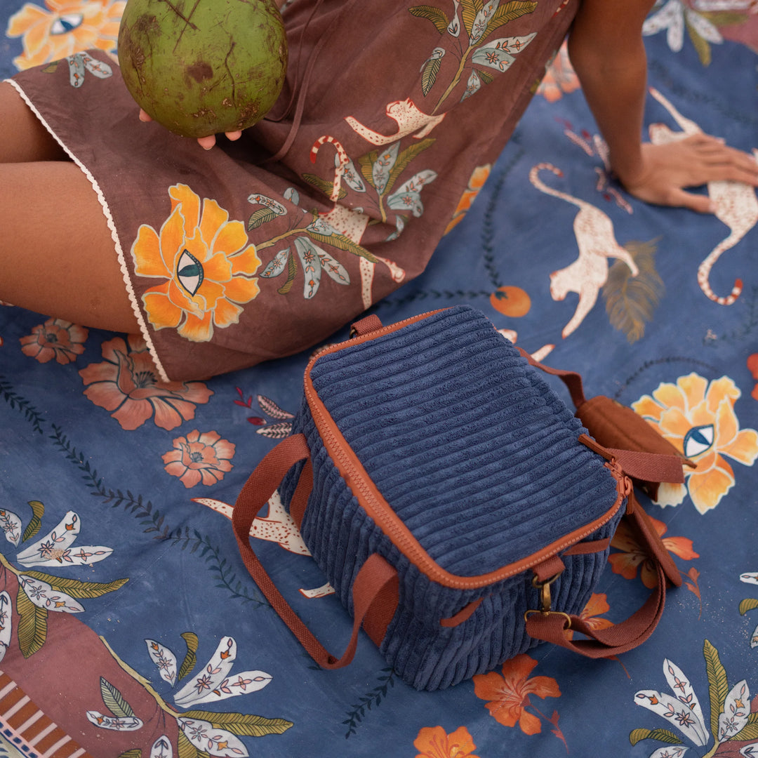 Cord Mini Cooler Bag - Lagoon