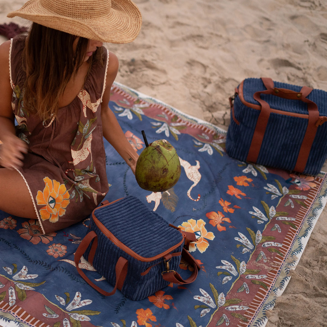 Cord Mini Cooler Bag - Lagoon