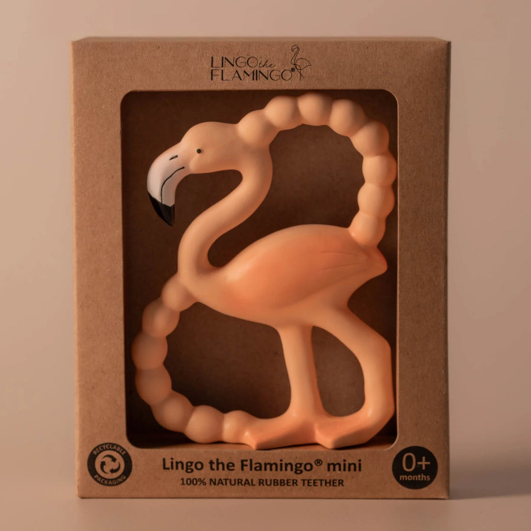 Lingo The Flamingo Mini Teether