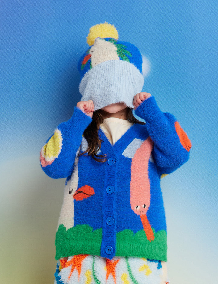Little Billabong Knit Cardigan