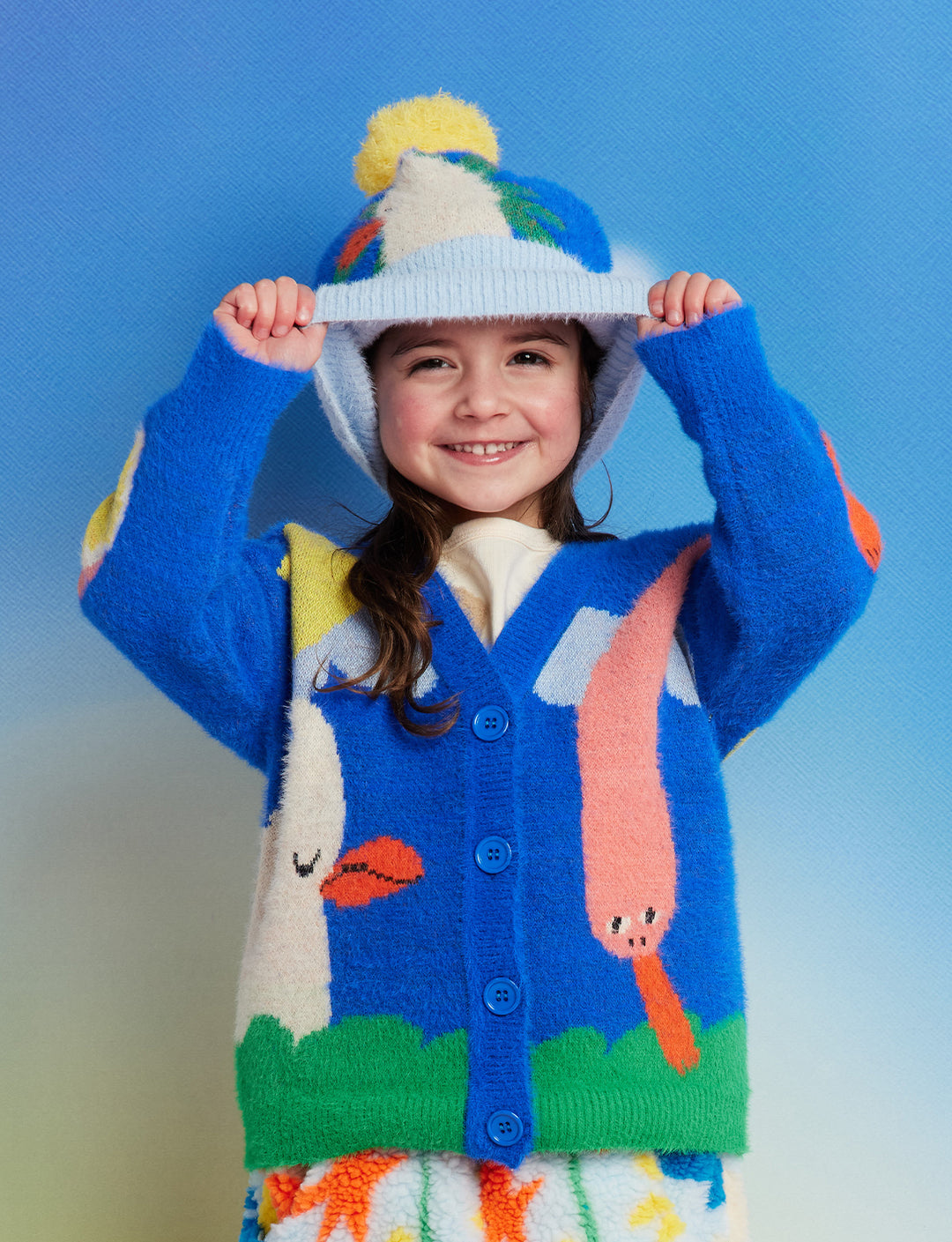 Little Billabong Knit Cardigan