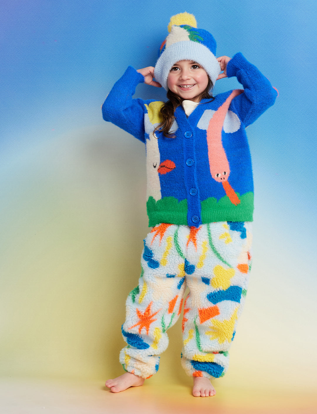 Little Billabong Knit Cardigan