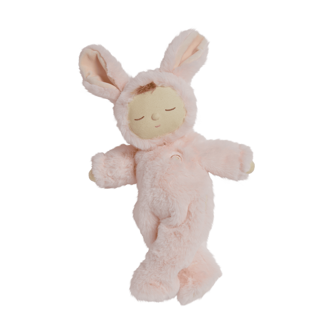 Lullaby Cozy Dinkum Bunny  Moppet - Pink