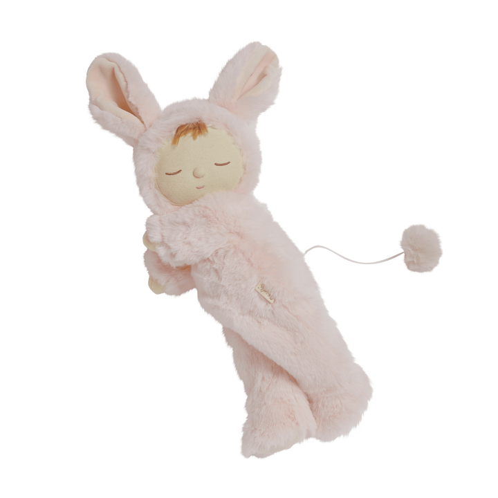 Lullaby Cozy Dinkum Bunny  Moppet - Pink