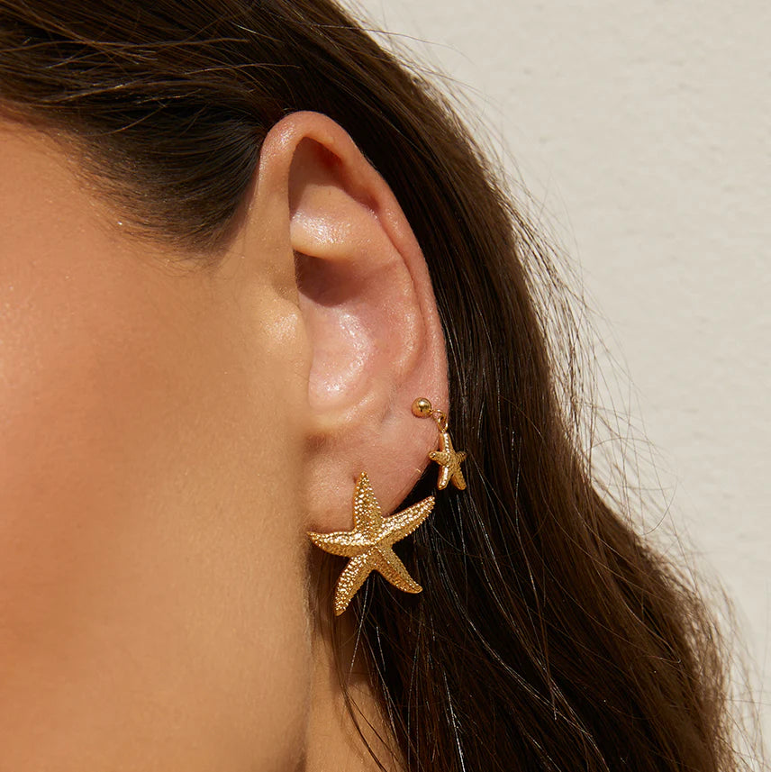 Mini Siesta Gold Earrings