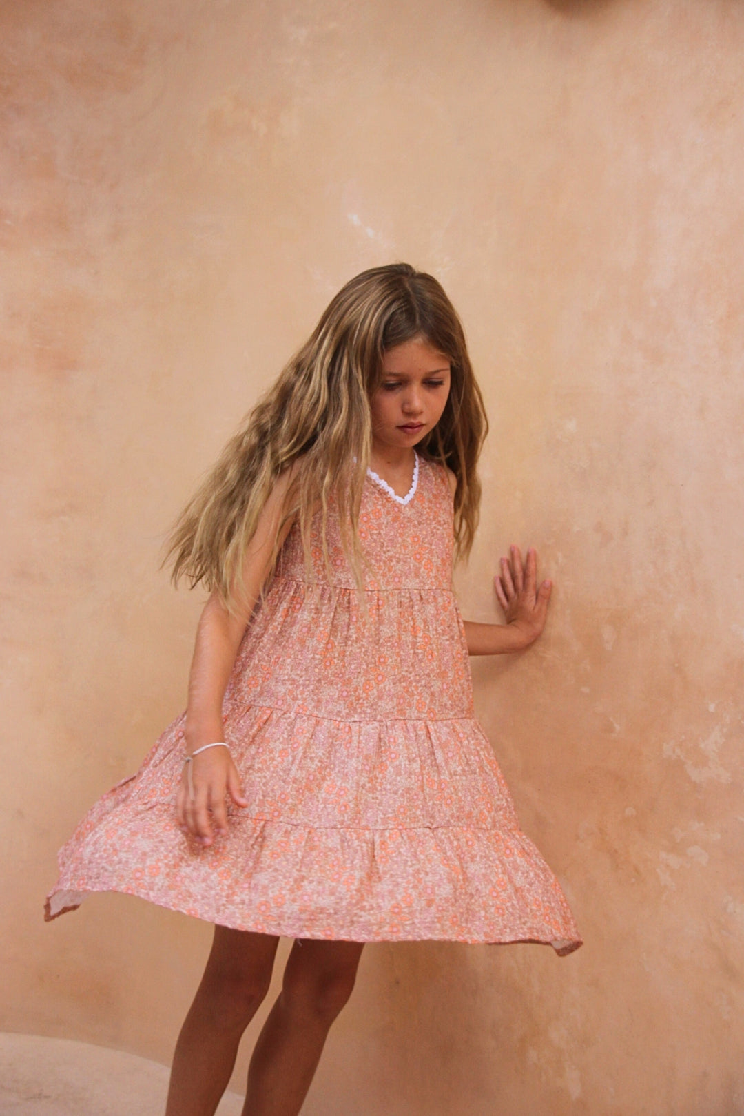 Maya Dress - Apricot