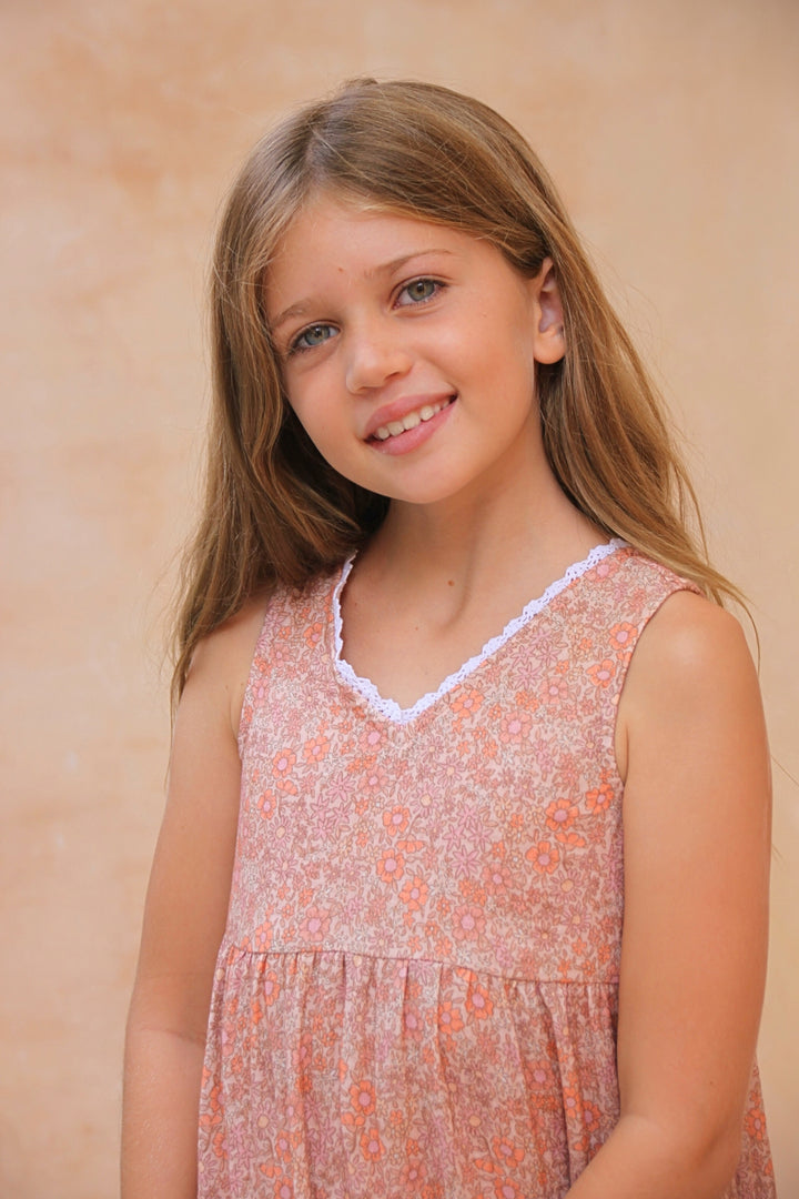 Maya Dress - Apricot