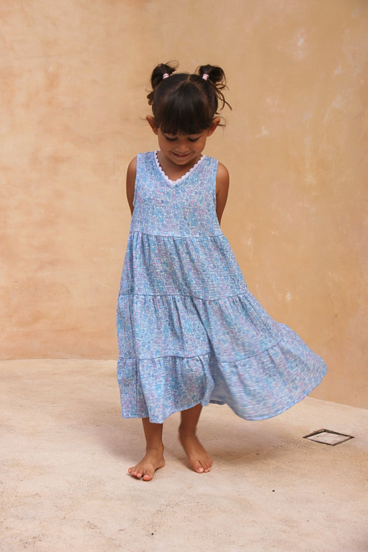 Maya Dress - Azure