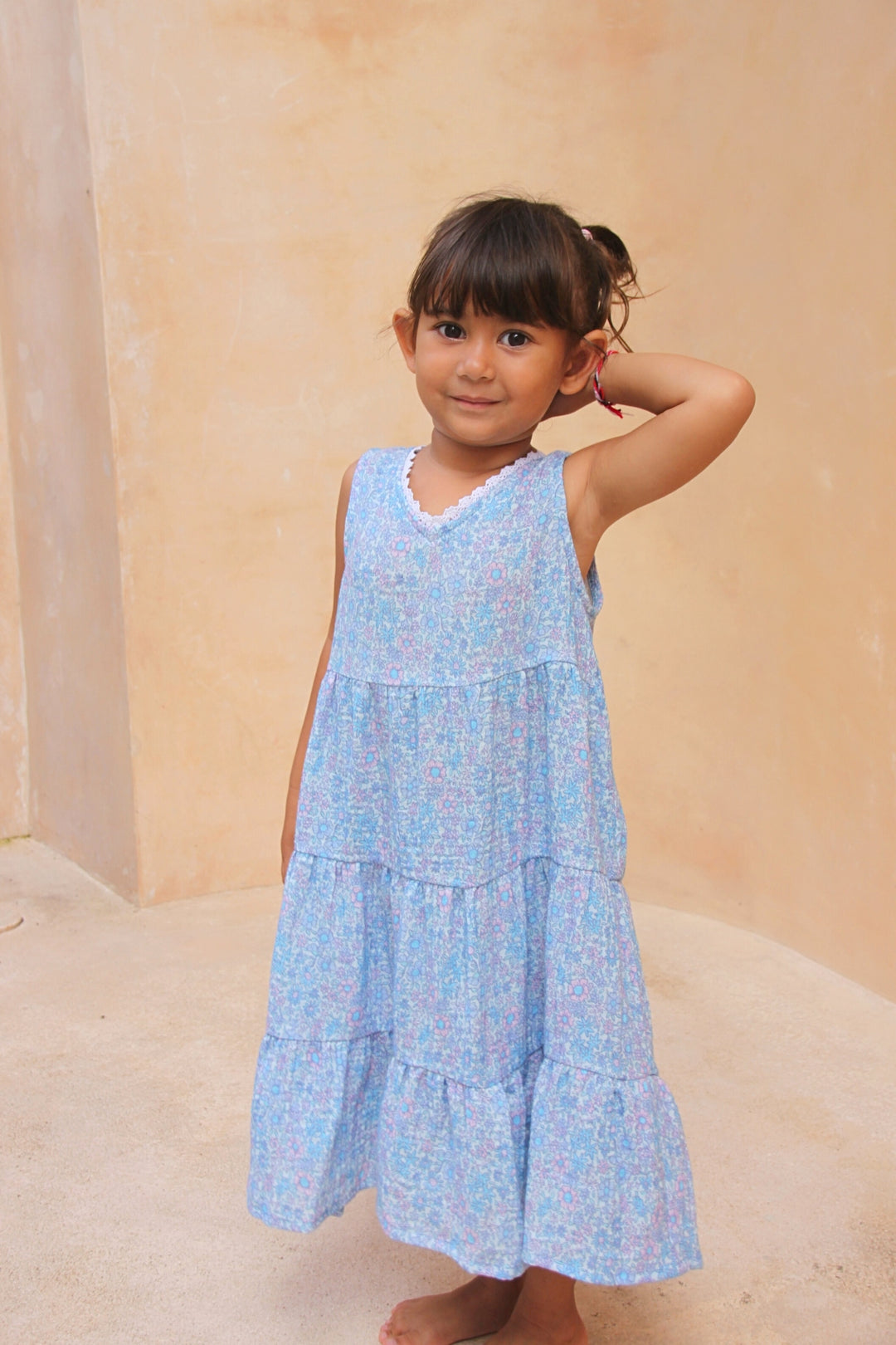 Maya Dress - Azure