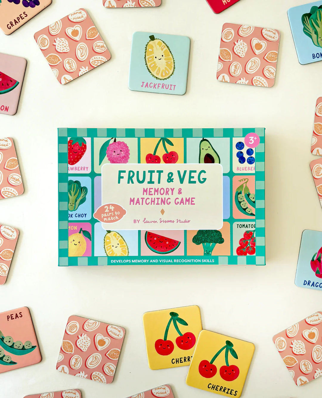 Fruit & Veg Memory & Matching Game