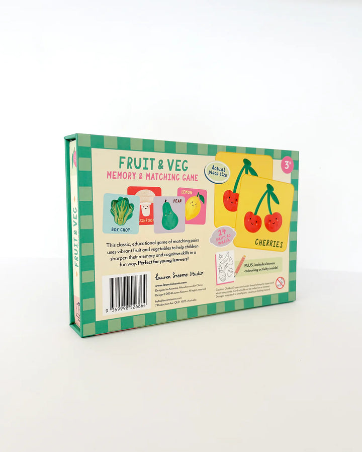 Fruit & Veg Memory & Matching Game